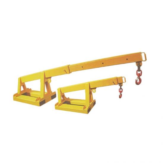 Forklift Telescopic Jib Lifter Boom Clamp Slab Carry Equipment -HETAI Machinery