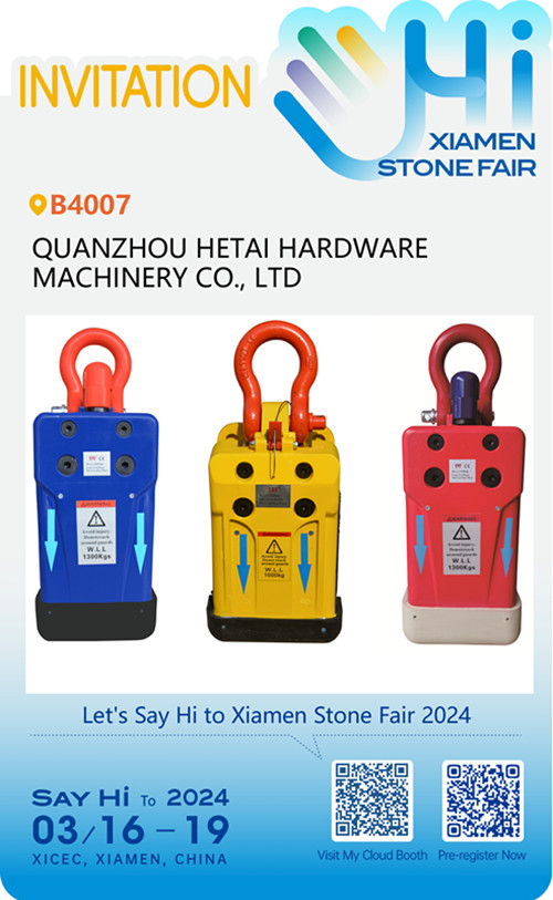 Let's say hi at Xiamen stone fair 2024