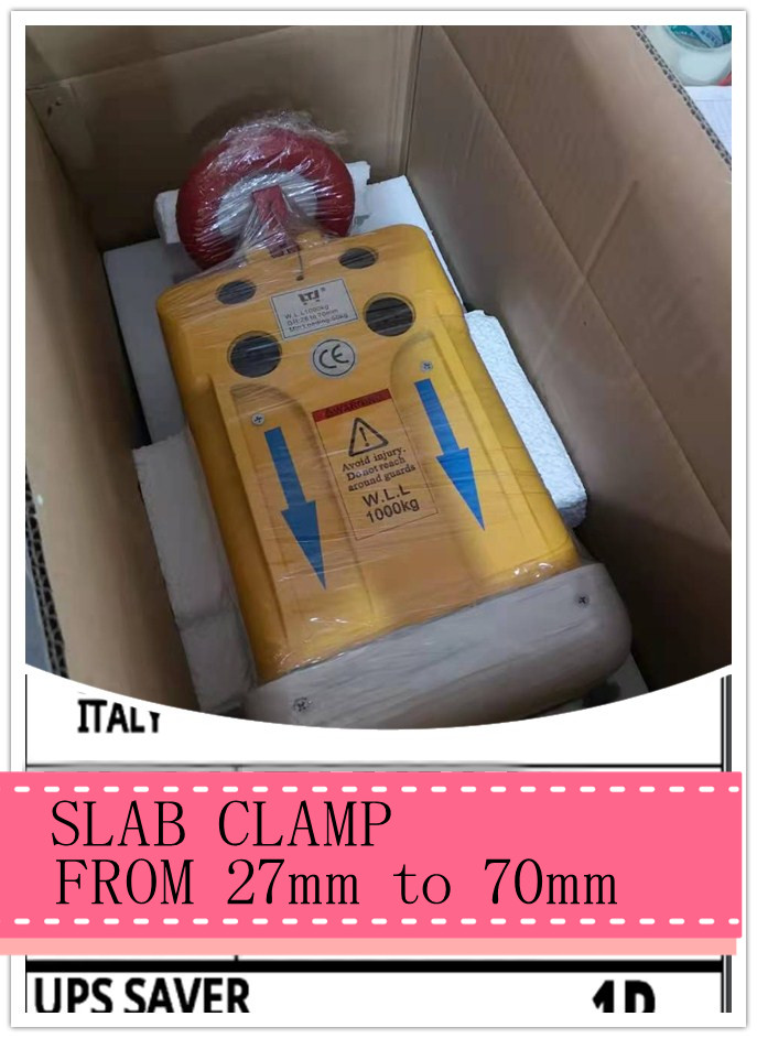 Slab Clamp To Italy By UPS
